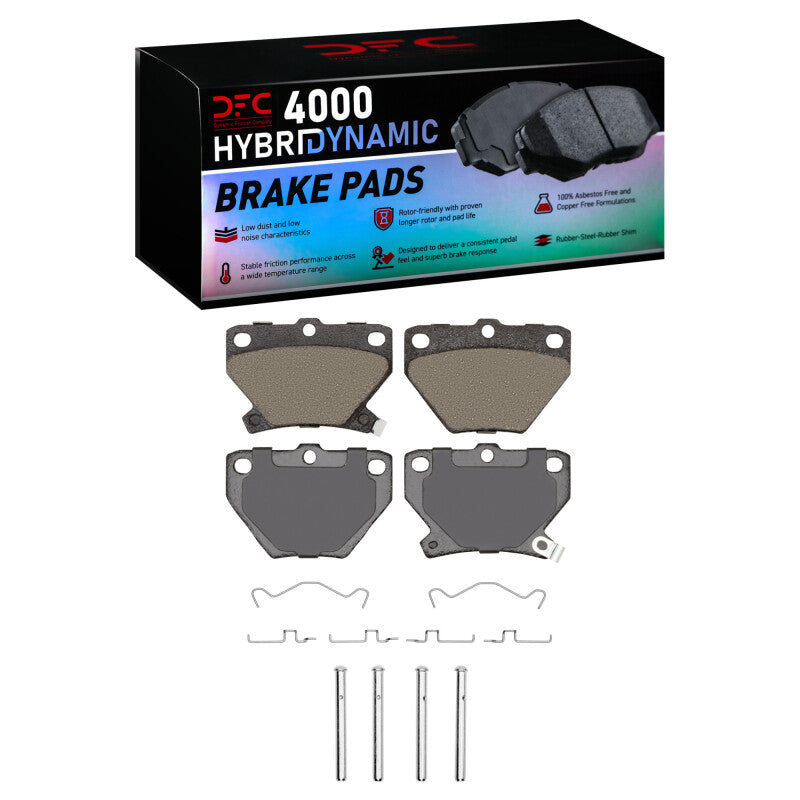 DFC DFC 4000 HybriDynamic Brake Pads Brakes, Rotors & Pads Brake Pads - OE main image