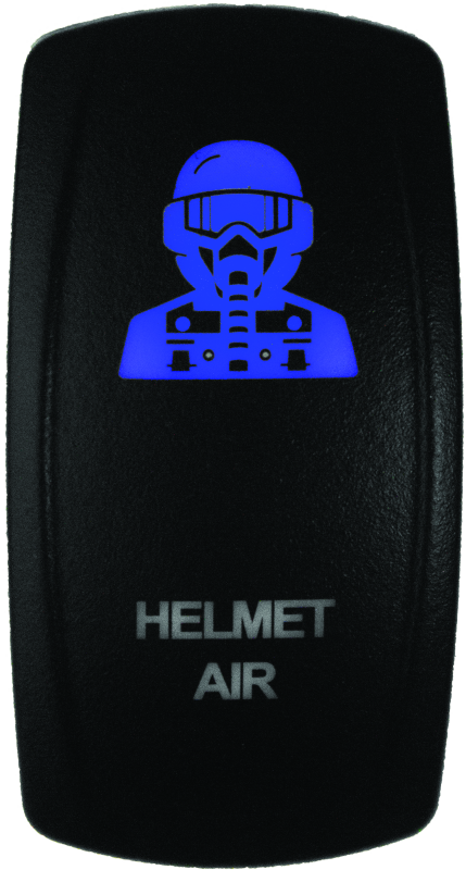 DragonFire Racing Switch Hel Air On/Off Blu 522616 522616 Photo - Primary