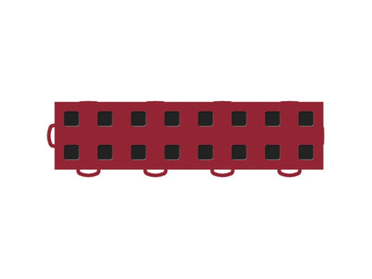 WeatherTech TechFloor - 3in X 12in Tiles(Left Loop) - Red/Black **Order in Qtys of 10 51T312LL RD-BK 51T312LL RD-BK Photo - Primary
