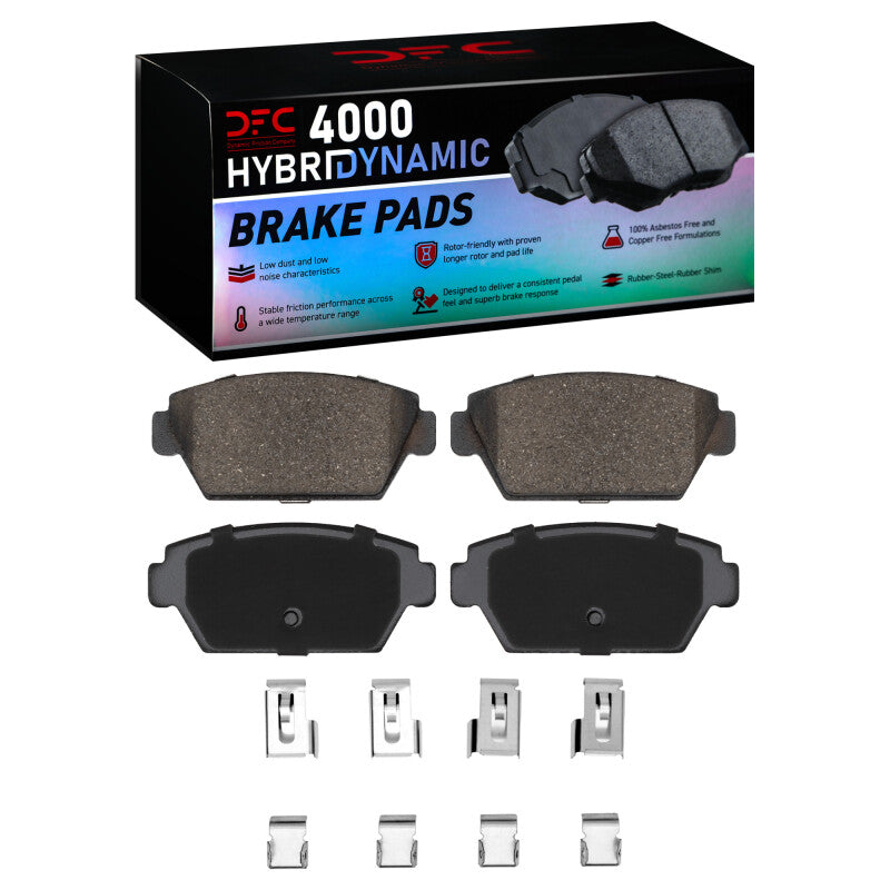 DFC DFC 4000 HybriDynamic Brake Pads Brakes, Rotors & Pads Brake Pads - OE main image