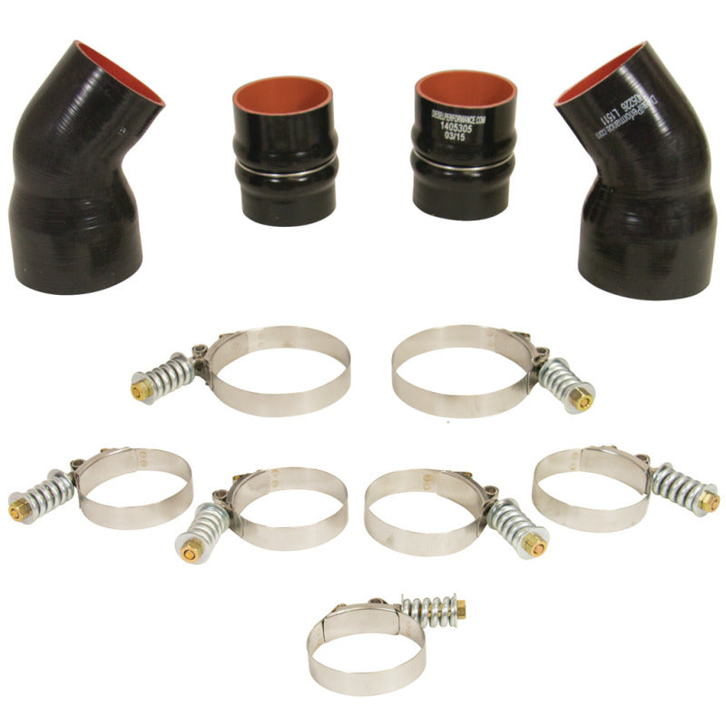 BD Diesel Intercooler Hose/Clamp Kit - Dodge 1994-2002 1045210 Photo - Primary