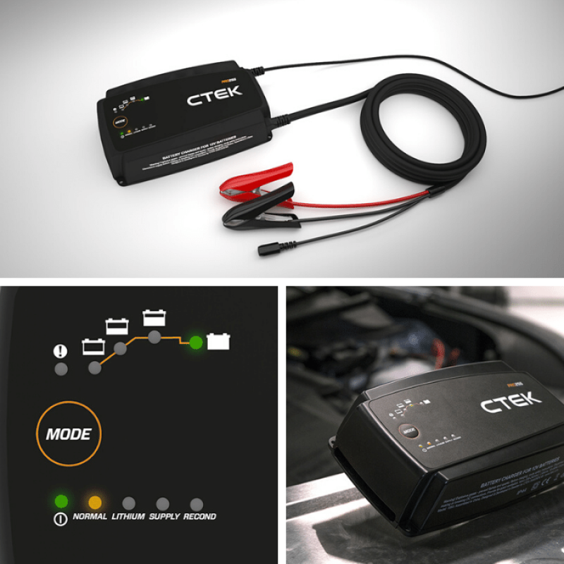 CTEK PRO25S Battery Charger - 50-60 Hz - 12V 40-328 40-328 Photo - Primary