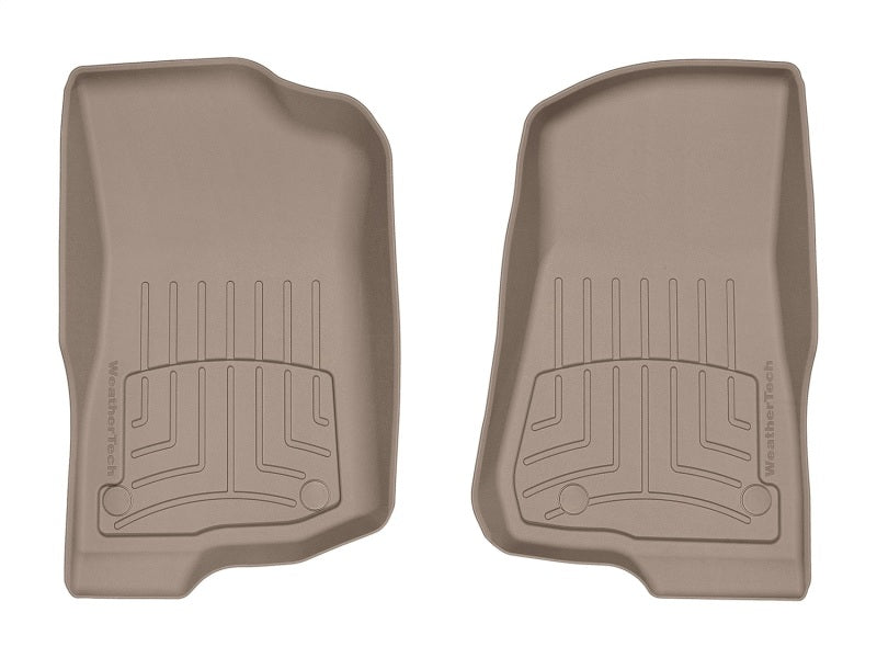 WeatherTech WT 3D FloorMat - Front - Tan Floor Mats Floor Mats - Rubber main image