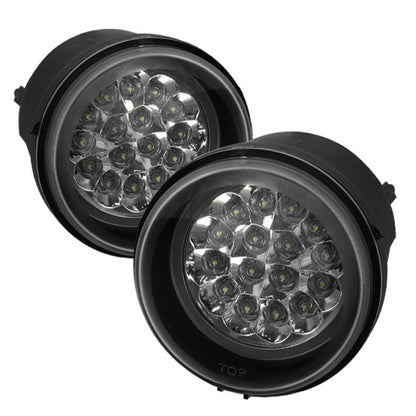Spyder Dodge Charger 06-10/Caliber 07-12 LED Fog Lights w/Switch Clear FL-LED-DCH05-C 5015563 5015563 Photo - Primary