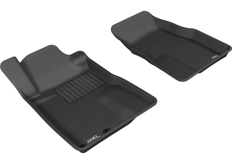 3D MAXpider 2005-2009 Ford Mustang Kagu 1st Row Floormat - Black L1FR06511509 L1FR06511509 Photo - Primary
