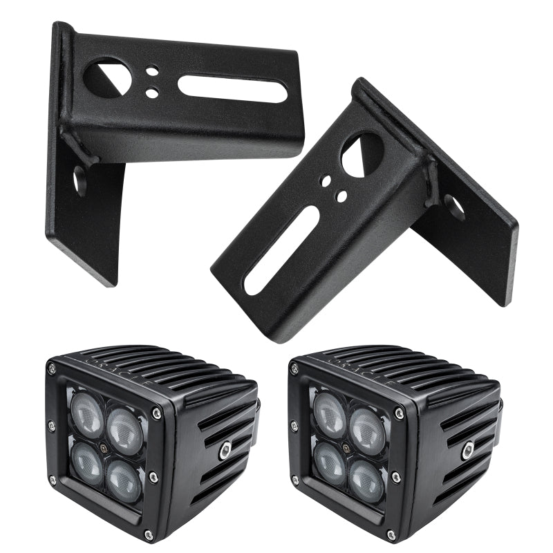 ORACLE Lighting Oracle Jeep JK Lower Windshield Mount Brackets/Lights Combo 2142-504 2142-504 Photo - in package
