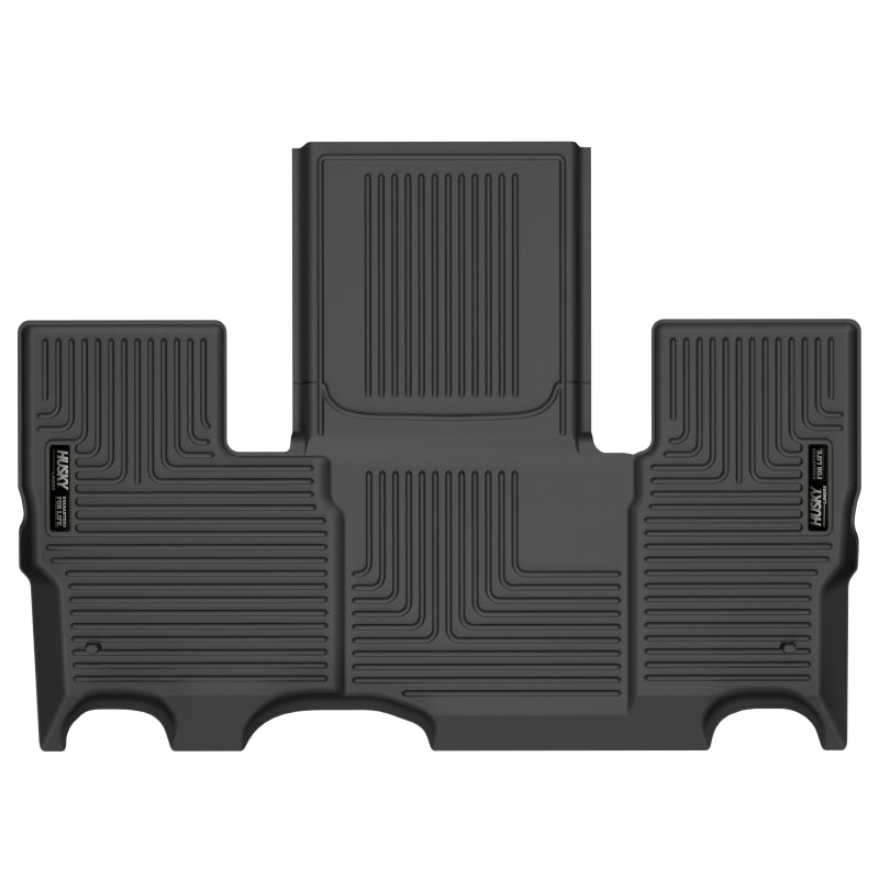 Husky Liners 2022 Jeep Grand Wagoneer WeatherBeater 2nd Seat Black Floor Liners 14181 14181 Photo - Primary