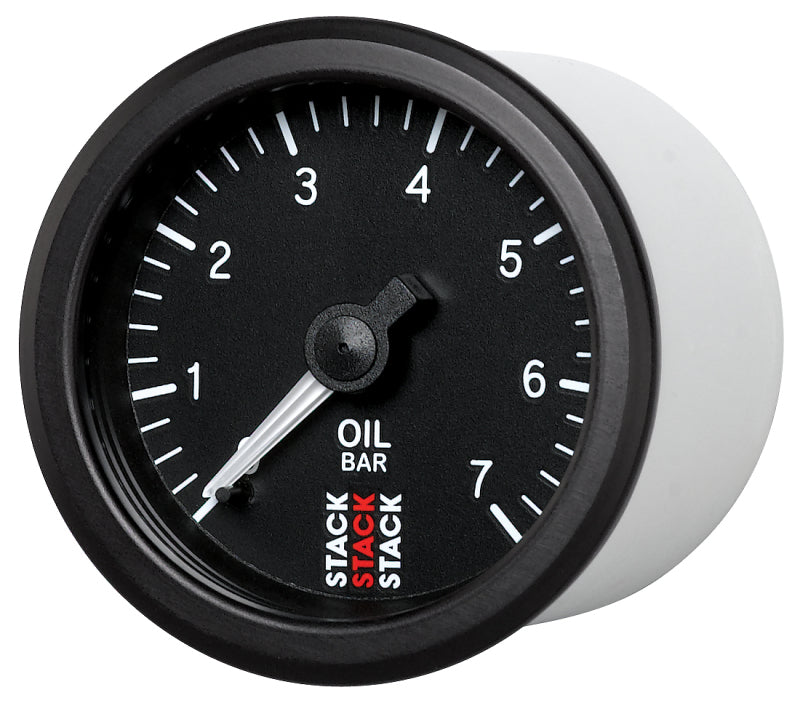 Autometer Stack Instruments 52mm 0-7 BAR M10 (M) Mechanical Oil Pressure Gauge - Black ST3101 ST3101 User 2