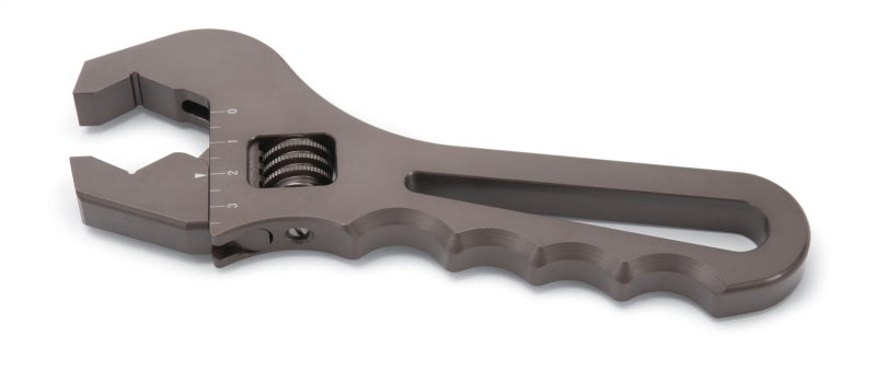 Russell Performance Adjustable AN Wrench V-Flats - Aluminum Gray Anodized 654410 654410 Photo - Primary