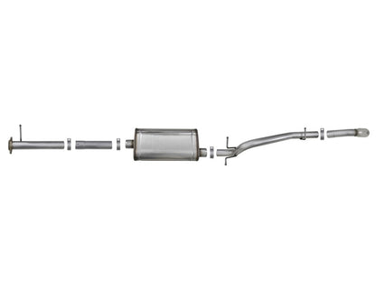 aFe Cat-Back Exhaust System MACH Force-Xp Hi-Tuck 3 IN 409 Stainless Steel 49-44099-P Photo - Unmounted