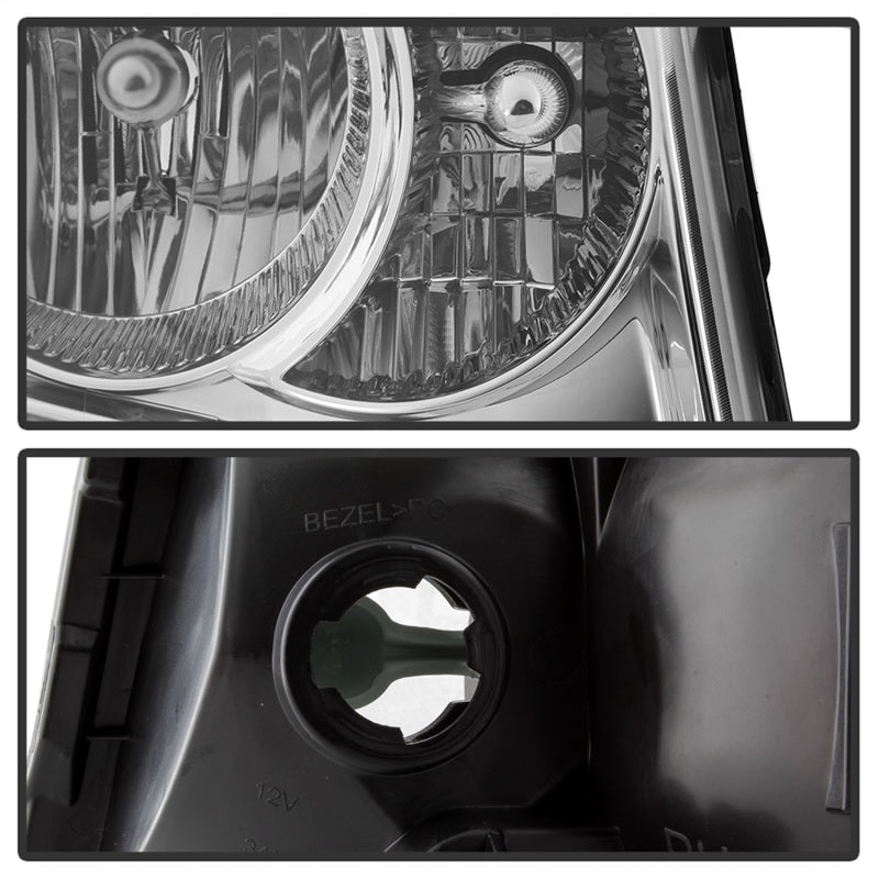 SPYDER xTune 07-09 Dodge Durango OEM Style Headlights - Chrome (HD-JH-DDU07-AM-C) 9042584 9042584 Photo - Unmounted