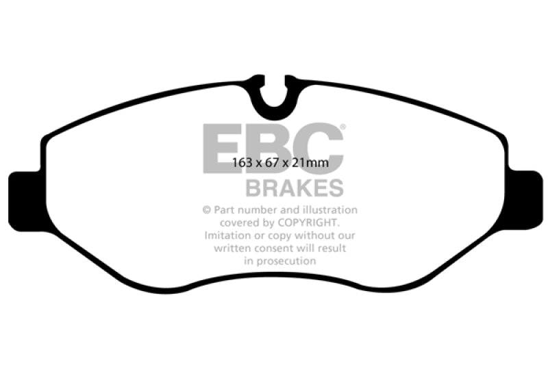 EBC Disc Brake Pad Set DP61926 Photo - Primary