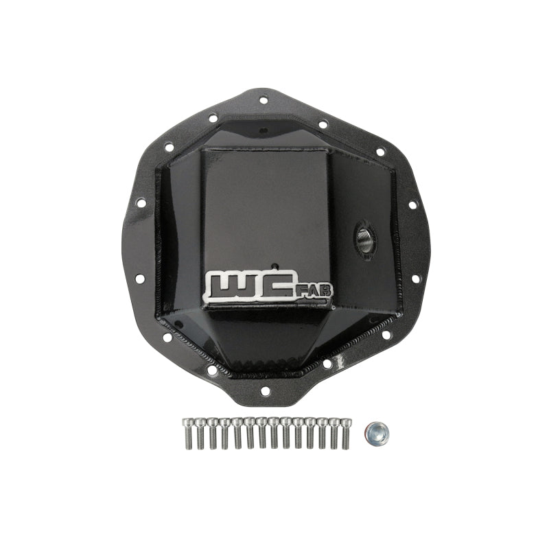 Wehrli 01-19 Chevrolet Duramax/03-19 Dodge Cummins 11.5in AAM Rear Diff. Cover - Semi-Gloss Black WCF100113-SGB