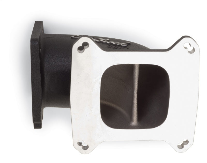 Edelbrock High Flow Intake Elbow, 95mm Throttle Body To Square-bore Flange 38493 Photo - Unmounted