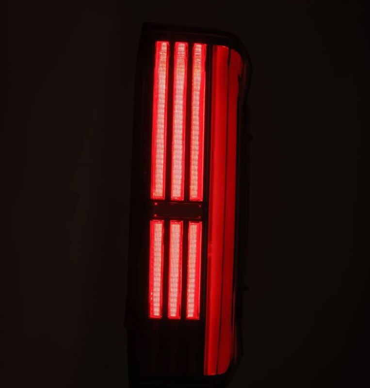 AlphaRex 22-24 Toyota Tundra NOVA-Series Prismatic LED Tail Lights - Black/Red 673002 673002 User 4
