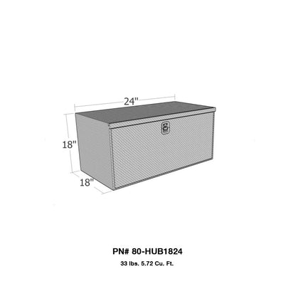 Westin/Brute HD Under Body 18in x 18in Drop Down Door - Aluminum 80-HUB1824 80-HUB1824 Photo - Unmounted