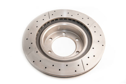 DBA 09/02+ Toyota Landcruiser 17in Wheel Front Drilled & Slotted Street Series Rotor 2700X 2700X Photo - out of package