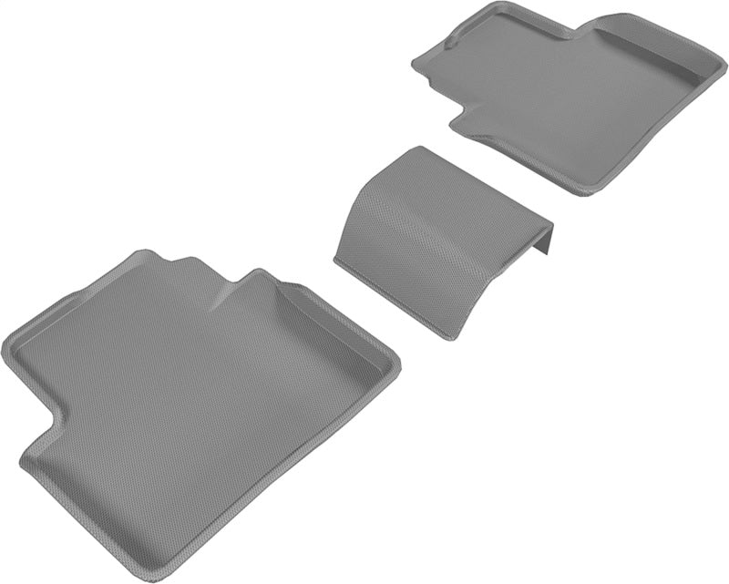 3D MAXpider 2016-2020 Honda Civic Kagu 2nd Row Floormats - Gray L1HD07421501 L1HD07421501 Photo - Primary