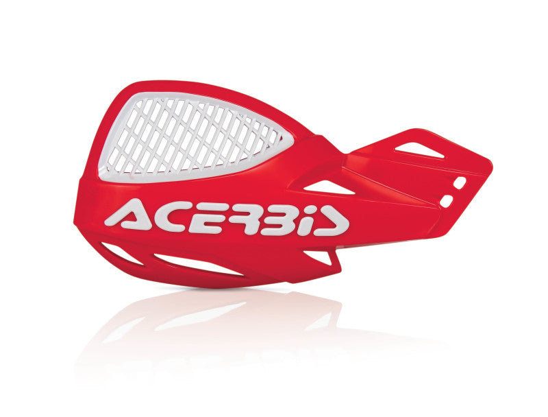 Acerbis Vented Uniko Handguard - Red/White 2072671005 2072671005 Photo - Primary