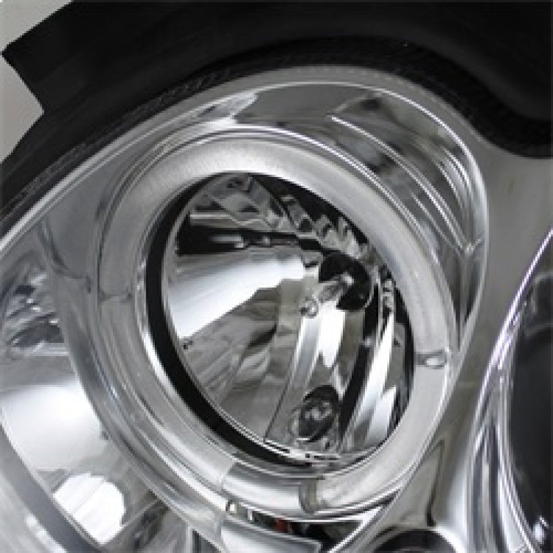 Spyder Mercedes Benz CLK 03-09 Projector Halogen Model- LED Halo DRL Chrm PRO-YD-MBCLK03-DRL-C 5038029 5038029 Photo - Unmounted