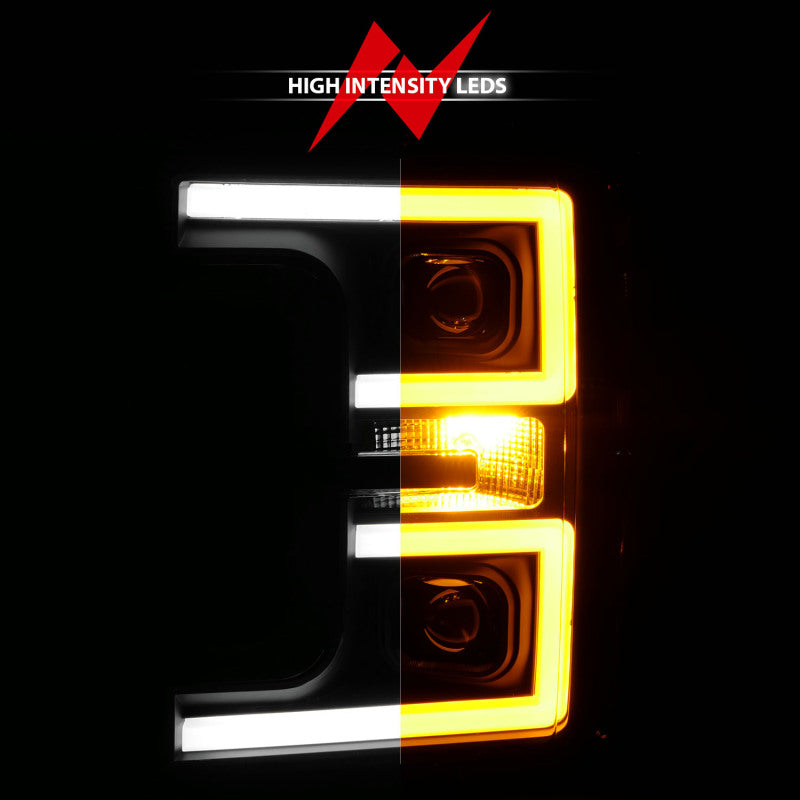 Anzo LED Headlights 17-18 Ford F-250 Projector Plank-Style 111388 User 6