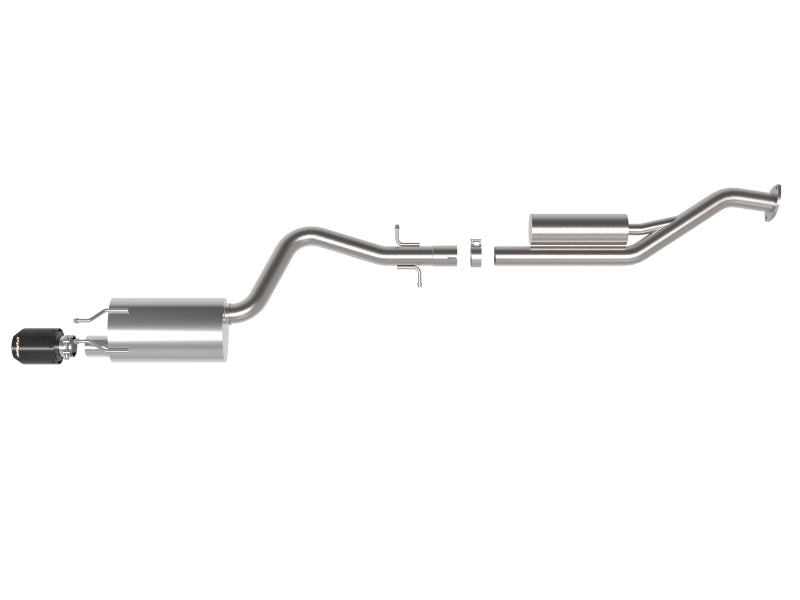 aFe Lexus IS300 01-05 L6-3.0L Takeda Cat-Back Exhaust System- Carbon Fiber Tip 49-36058-C 49-36058-C Photo - Unmounted