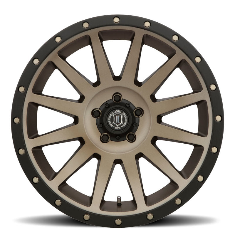 ICON Compression 20x10 6x5.5 -19mm 4.75in BS 106.10mm Bore Bronze Wheel 2020108347BR 2020108347BR Photo - Close Up