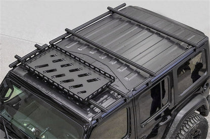 Dee Zee Deezee 19-23 Jeep JL/Gladiator Jeep Large Roof Rack DZ4472JL DZ4472JL Photo - Mounted