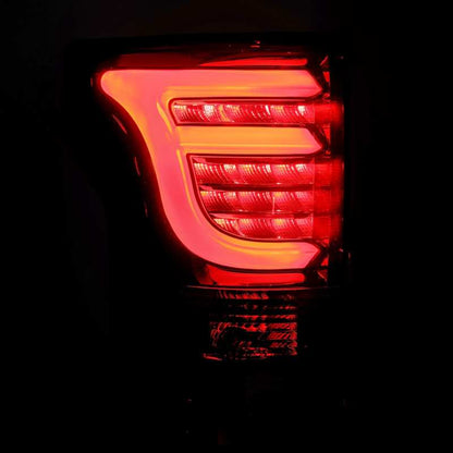 AlphaRex 15-17 Ford F-150 (Excl Models w/Blind Spot Sensor) PRO-Series LED Tail Lights Red Smoke 652020 652020 User 4