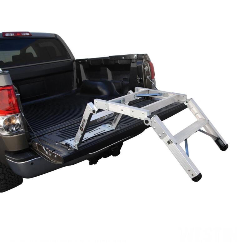 Westin Truck-Pal Tailgate Ladder - Aluminum 10-3000 10-3000 Photo - Mounted