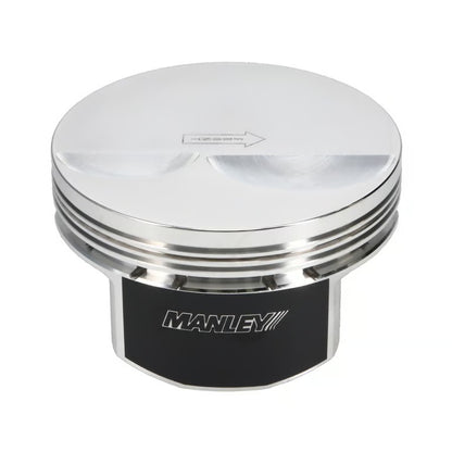 Manley SB Chevrolet LS Platinum Series Extreme Duty 4.005in Bore 4in Stroke 4cc Flat Top Piston Set 592605CE-8