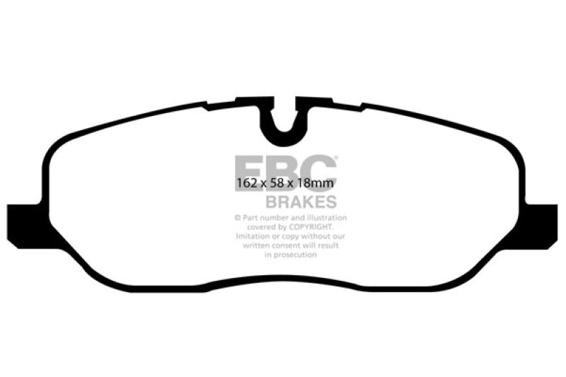 EBC Disc Brake Pad Set DP61541 Photo - Primary