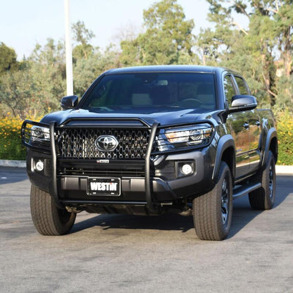 Westin 2016-2018 Toyota Tacoma Sportsman Grille Guard - Black 40-3885 40-3885 Photo - Mounted