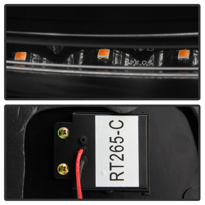 Spyder 08-11 Subaru Impreza WRX 4DR LED Tail Lights - Black ALT-YD-SI084D-LED-BK 5087966 5087966 Photo - Unmounted