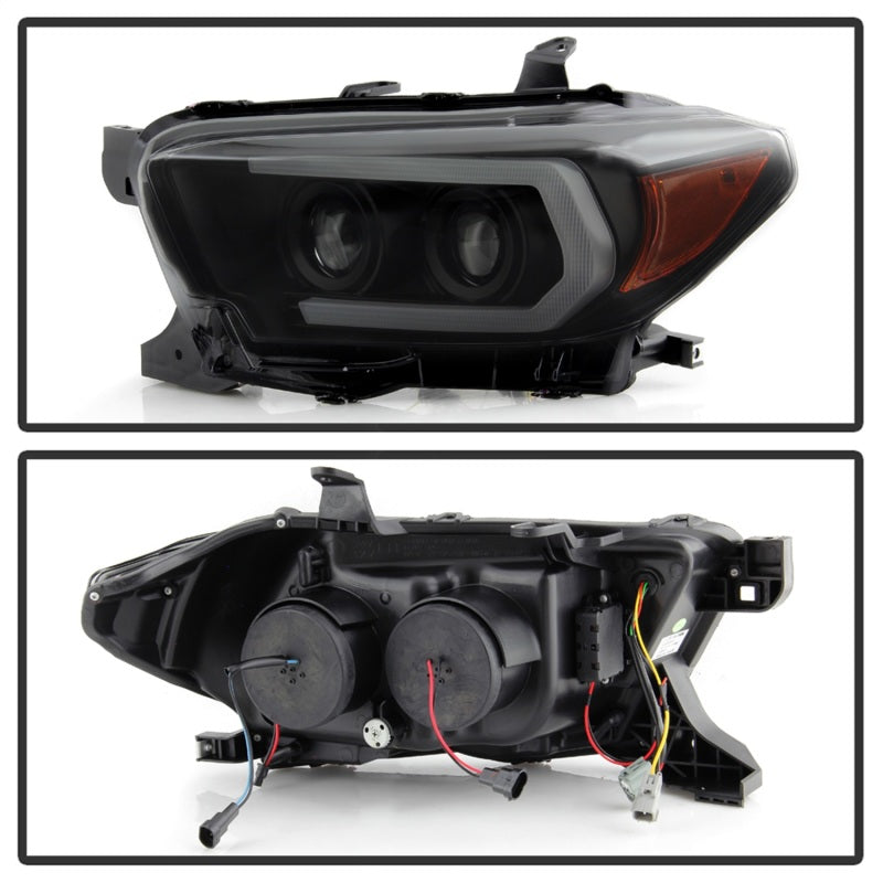 Spyder Toyota Tacoma 16-18 (TRD Model Only) Projector Headlights Black Smoke PRO-YD-TT16V1-SEQ-BSM 5087553 5087553 Photo - Unmounted
