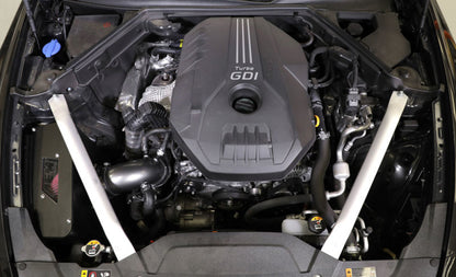 AEM Induction AEM C.A.S. 18-20 Kia Stinger L4-2.0L F/I Cold Air Intake 21-867C 21-867C Photo - Mounted