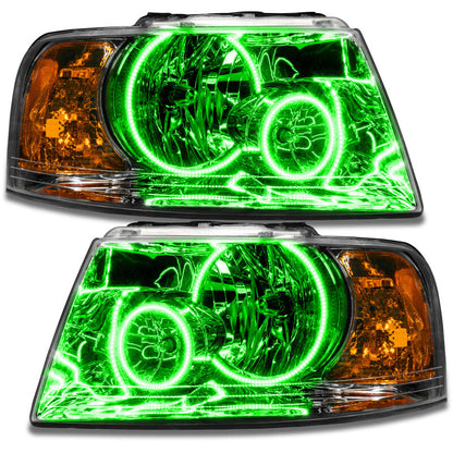 ORACLE Lighting Oracle 03-06 Ford Expedition SMD HL - Chrome - ColorSHIFT w/ 2.0 Controller 7153-333 7153-333 Photo - Mounted