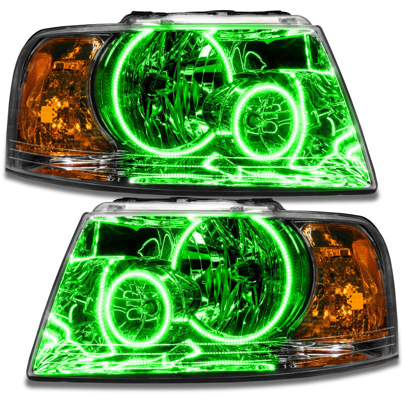 ORACLE Lighting Oracle 03-06 Ford Expedition SMD HL - Chrome - ColorSHIFT w/o Controller 7153-334 7153-334 Photo - Mounted
