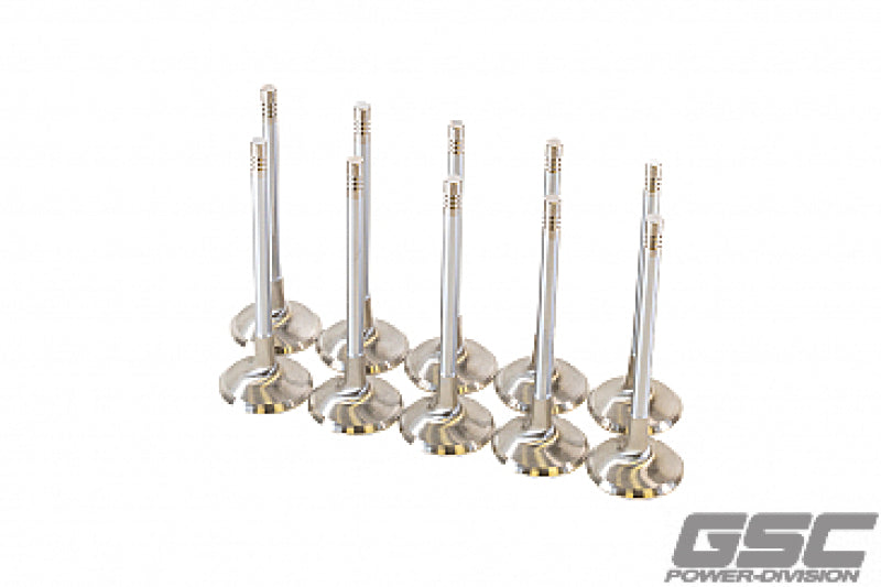 GSC Power Division GSC P-D Audi DAZA 33.9mm Head STD 104mm Long Chrome Polished Intake Valve - Set of 10 2256-10 2256-10 User 1