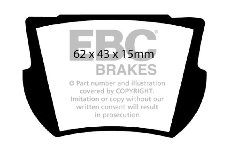 EBC Disc Brake Pad Set UD065 Photo - Primary