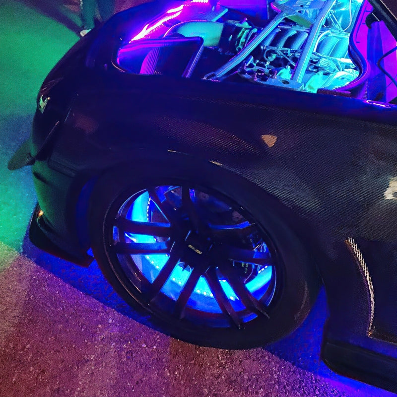ORACLE Lighting Oracle LED Illuminated Wheel Rings - ColorSHIFT No Remote - ColorSHIFT No Remote 4215-334 4215-334 Photo - lifestyle view