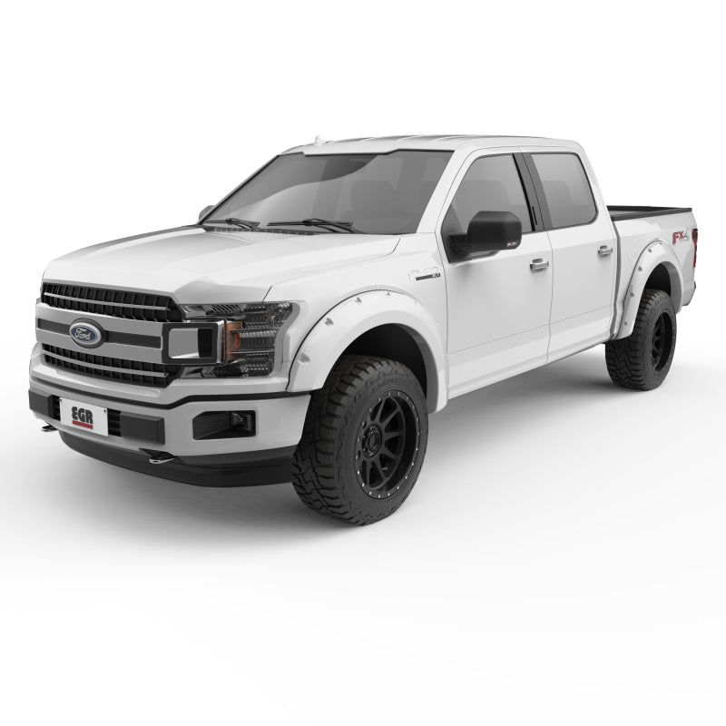EGR 2018 Ford F150 Bolt-On Look Color Match Fender Flares - Set - Oxford White 793574-Z1 793574-Z1 Photo - Primary