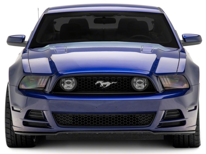 Raxiom 13-14 Ford Mustang LED Projector Headlights SEQL Turn Signals- Blk Housing (Clear Lens) 426686 426686 Photo - Close Up