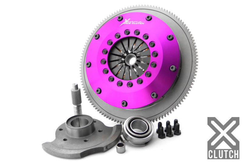 XCLUTCH XCL Clutch - 8in Twin Solid Ceramic Drivetrain Clutch Kits - Multi main image