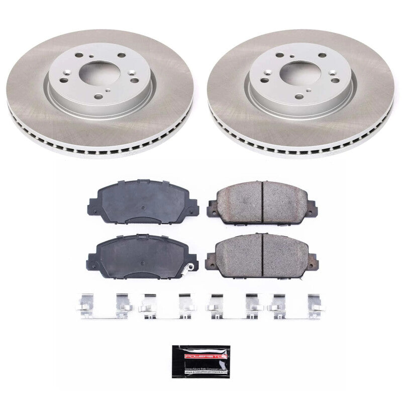 PowerStop Power Stop 16-22 Honda HR-V Front Semi-Coated Rotor Kit SC6777 SC6777 Photo - Primary