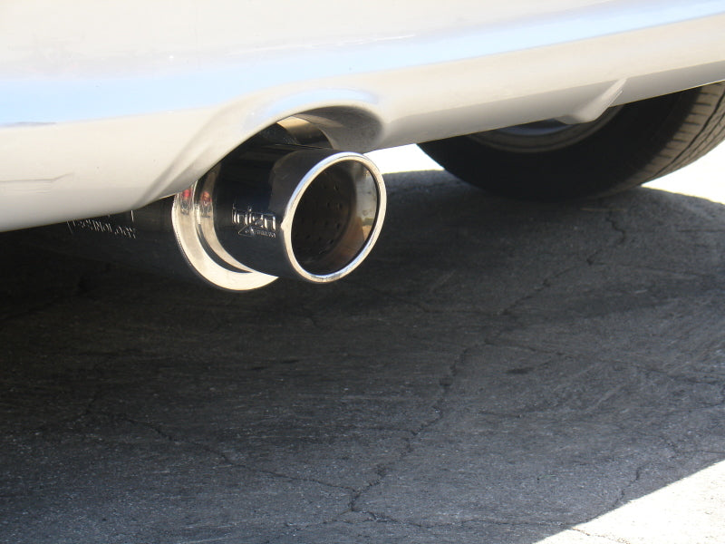 Injen Polished Axle-Back Exhaust - SS Resonated Tip 11-14 Scion tC 2.4L SES2117 Photo - Mounted
