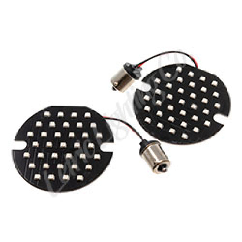 Letric Lighting 99-03 Road Glide Flat Lens Style LED Insert - Red LLC-FL6R LLC-FL6R Photo - Primary