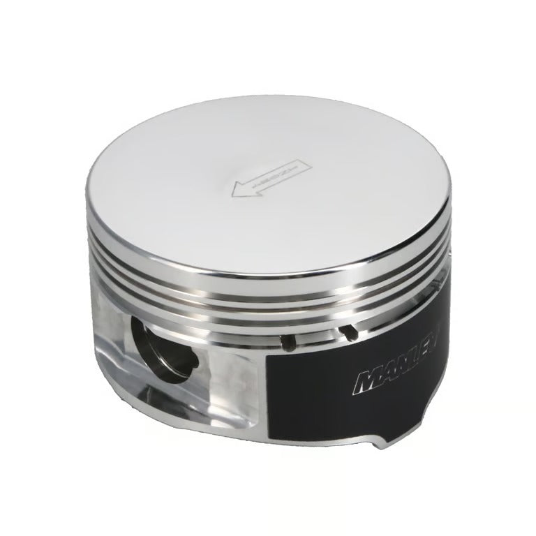 Manley 4.6L Ford Modular (2/4 Valve) 3.572in Bore 1.2in CD Flat Top Piston - Set of 8 (Extreme Duty) 595020CE-8