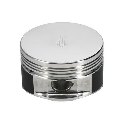 Manley 4.6L Ford Modular (2/4 Valve) 3.572in Bore 1.2in CD Flat Top Pistons - Set of 8 595020C-8