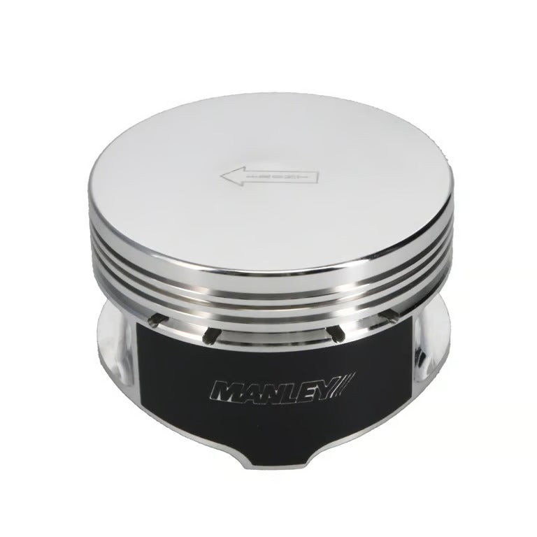 Manley 4.6L Ford Modular (2/4 Valve) 3.572in Bore 1.2in CD Flat Top Piston - Set of 8 (Extreme Duty) 595020CE-8